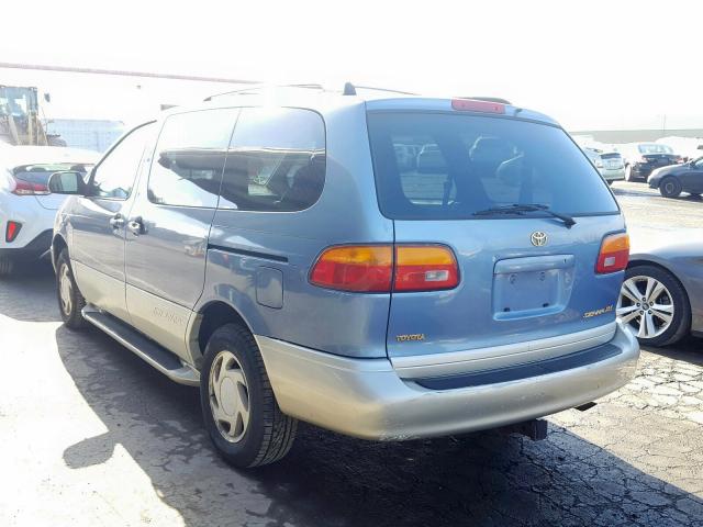 4T3ZF13C9YU277903 - 2000 TOYOTA SIENNA LE  photo 3