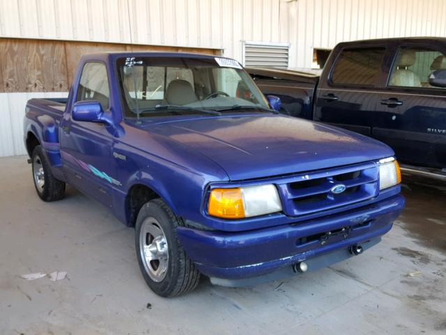 1FTCR10A4SPA26550 - 1995 FORD RANGER PURPLE photo 1