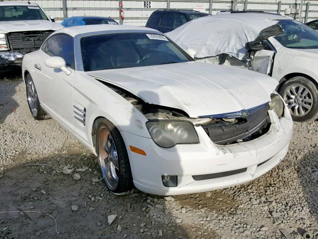 1C3AN69L54X009350 - 2004 CHRYSLER CROSSFIRE WHITE photo 1