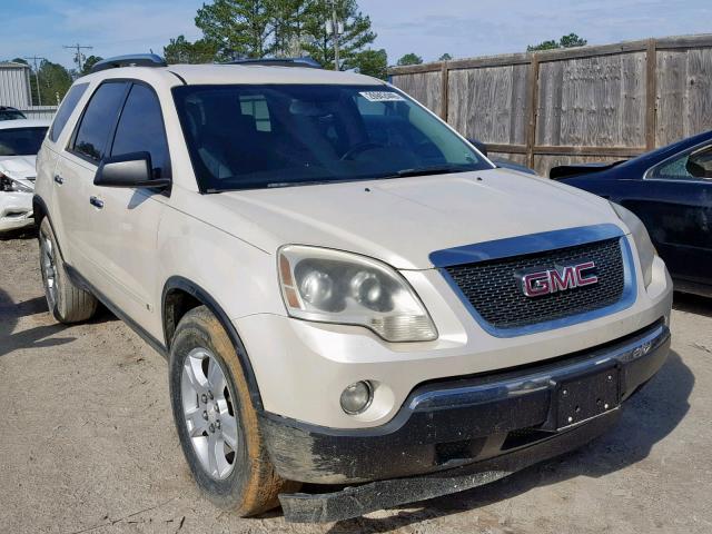 1GKEV13D49J103932 - 2009 GMC ACADIA SLE WHITE photo 1