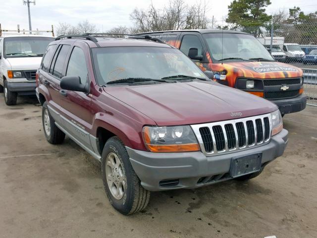 1J4GW48S6YC297595 - 2000 JEEP GRAND CHER MAROON photo 1