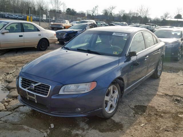 YV1AH992991091082 - 2009 VOLVO S80 T6 BLUE photo 2