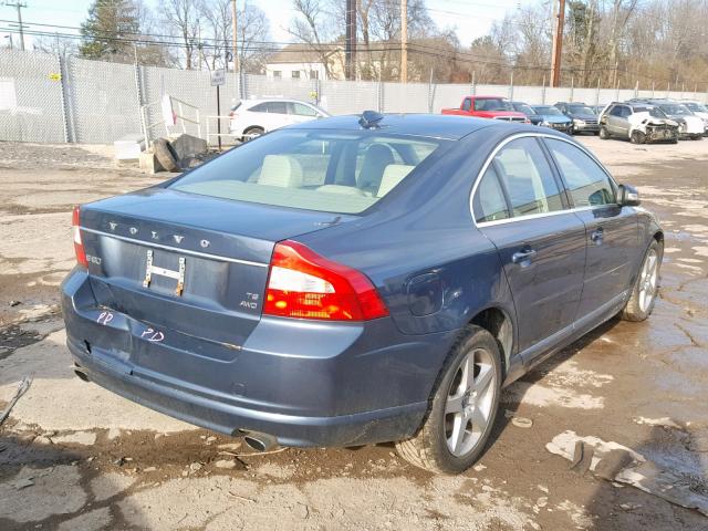 YV1AH992991091082 - 2009 VOLVO S80 T6 BLUE photo 4