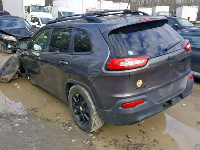 1C4PJMCSXEW298108 - 2014 JEEP CHEROKEE L BLACK photo 3