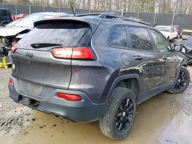 1C4PJMCSXEW298108 - 2014 JEEP CHEROKEE L BLACK photo 4