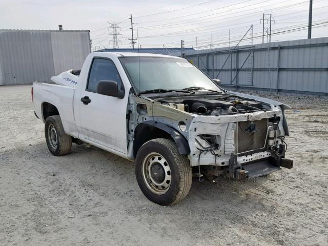 1GCCSBF91C8157860 - 2012 CHEVROLET COLORADO WHITE photo 1