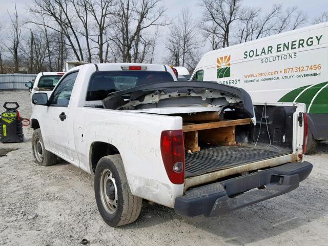 1GCCSBF91C8157860 - 2012 CHEVROLET COLORADO WHITE photo 3