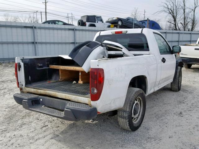 1GCCSBF91C8157860 - 2012 CHEVROLET COLORADO WHITE photo 4