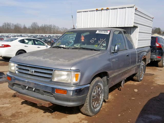 JT4TN12D6V0032317 - 1997 TOYOTA T100 XTRAC GRAY photo 2