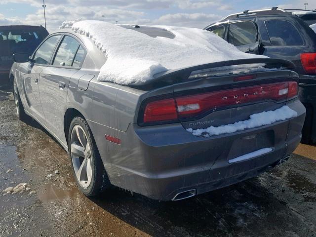 2C3CDXHG5CH186019 - 2012 DODGE CHARGER SX SILVER photo 3