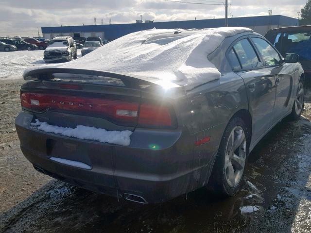 2C3CDXHG5CH186019 - 2012 DODGE CHARGER SX SILVER photo 4