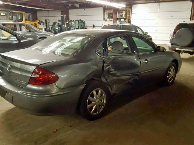 2G4WD532951243628 - 2005 BUICK LACROSSE C BROWN photo 4