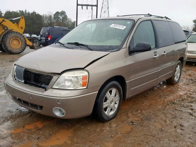 2MRDA202X4BJ10454 - 2004 MERCURY MONTEREY BROWN photo 2