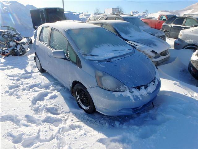 JHMGE88529S801625 - 2009 HONDA FIT LX BLUE photo 1