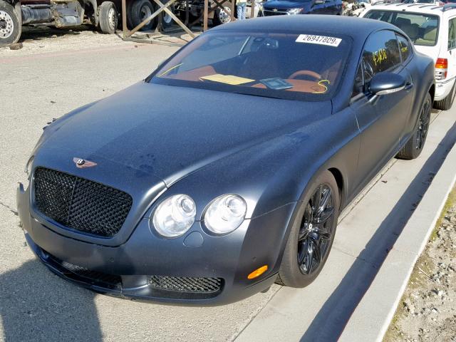 SCBCR73W07C044460 - 2007 BENTLEY CONTINENTA BLACK photo 2