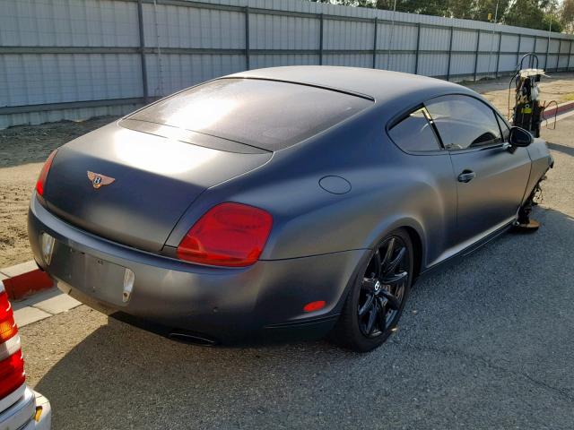 SCBCR73W07C044460 - 2007 BENTLEY CONTINENTA BLACK photo 4