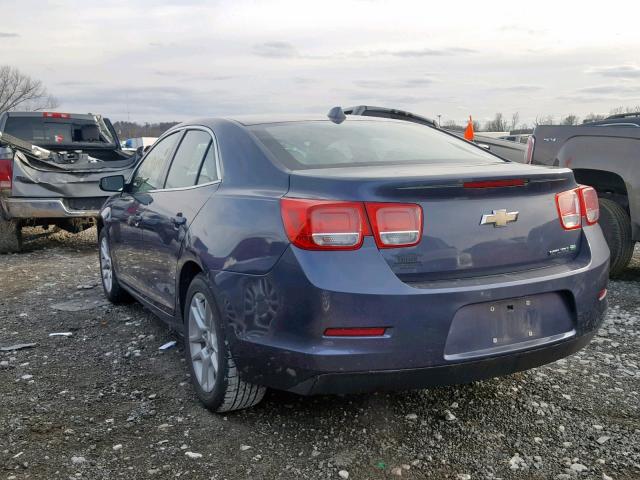1G11D5SR4DF272483 - 2013 CHEVROLET MALIBU 1LT ლურჯი ფოტო 3