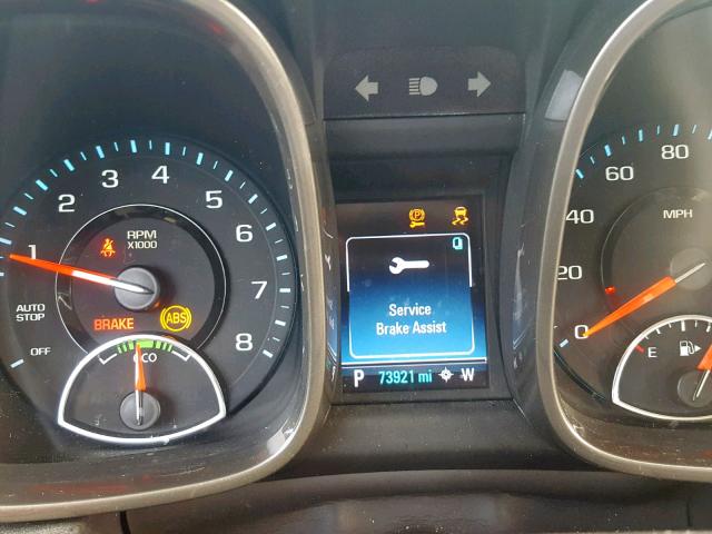 1G11D5SR4DF272483 - 2013 CHEVROLET MALIBU 1LT ლურჯი ფოტო 8