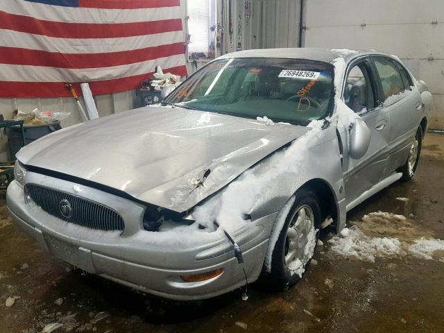 1G4HP54K314289162 - 2001 BUICK LESABRE CU GRAY photo 2