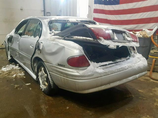 1G4HP54K314289162 - 2001 BUICK LESABRE CU GRAY photo 3