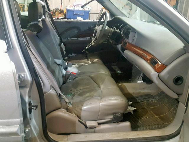 1G4HP54K314289162 - 2001 BUICK LESABRE CU GRAY photo 5