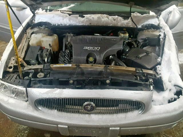 1G4HP54K314289162 - 2001 BUICK LESABRE CU GRAY photo 7