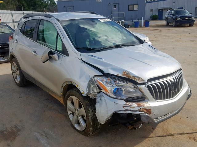 KL4CJASB6GB562881 - 2016 BUICK ENCORE SILVER photo 1