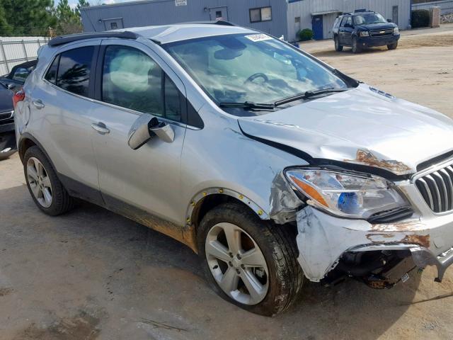 KL4CJASB6GB562881 - 2016 BUICK ENCORE SILVER photo 9