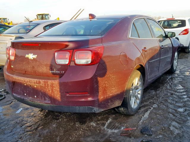 1G11C5SL6FF301063 - 2015 CHEVROLET MALIBU 1LT ბურგუნდია ფოტო 4