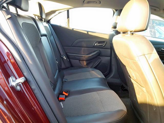 1G11C5SL6FF301063 - 2015 CHEVROLET MALIBU 1LT ბურგუნდია ფოტო 6