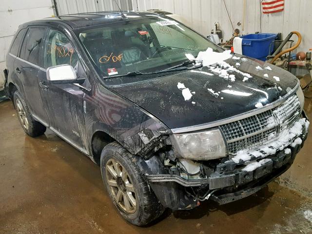 2LMDU88C38BJ22963 - 2008 LINCOLN MKX BLACK photo 1