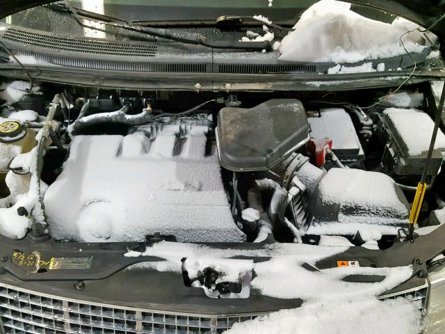 2LMDU88C38BJ22963 - 2008 LINCOLN MKX BLACK photo 7