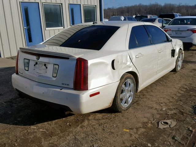 1G6DC67A750166343 - 2005 CADILLAC STS WHITE photo 4