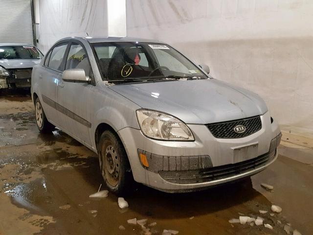 KNADE123366143639 - 2006 KIA RIO BLUE photo 1