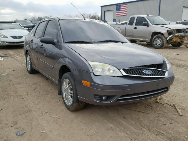 1FAFP34N76W234788 - 2006 FORD FOCUS ZX4 GRAY photo 1