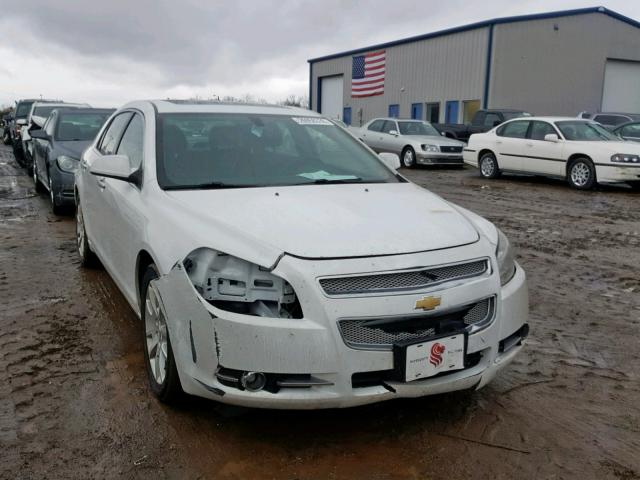 1G1ZE5EU5CF262222 - 2012 CHEVROLET MALIBU LTZ WHITE photo 1