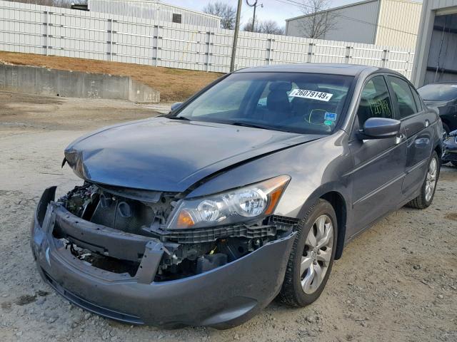 1HGCP26839A187731 - 2009 HONDA ACCORD EXL GRAY photo 2