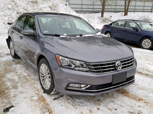 1VWBT7A30GC004704 - 2016 VOLKSWAGEN PASSAT SE GRAY photo 1