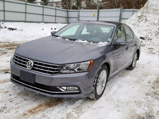 1VWBT7A30GC004704 - 2016 VOLKSWAGEN PASSAT SE GRAY photo 2