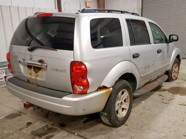 1D4HB48NX4F203312 - 2004 DODGE DURANGO SL GRAY photo 4