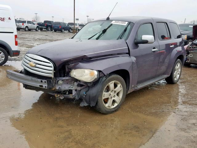 3GNDA23D37S571596 - 2007 CHEVROLET HHR LT GRAY photo 2