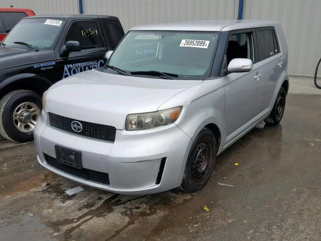 JTLKE50E081003316 - 2008 TOYOTA SCION XB 银色 照片 2