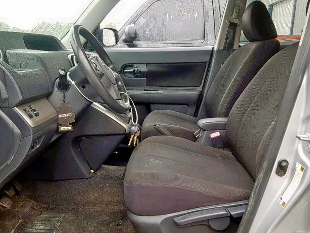JTLKE50E081003316 - 2008 TOYOTA SCION XB 银色 照片 5