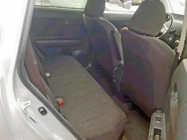 JTLKE50E081003316 - 2008 TOYOTA SCION XB 银色 照片 6