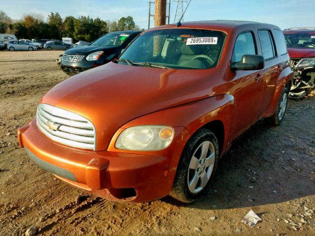 3GNDA13DX8S524710 - 2008 CHEVROLET HHR LS ORANGE photo 2