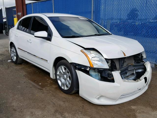 3N1AB6AP4AL603862 - 2010 NISSAN SENTRA 2.0 WHITE photo 1