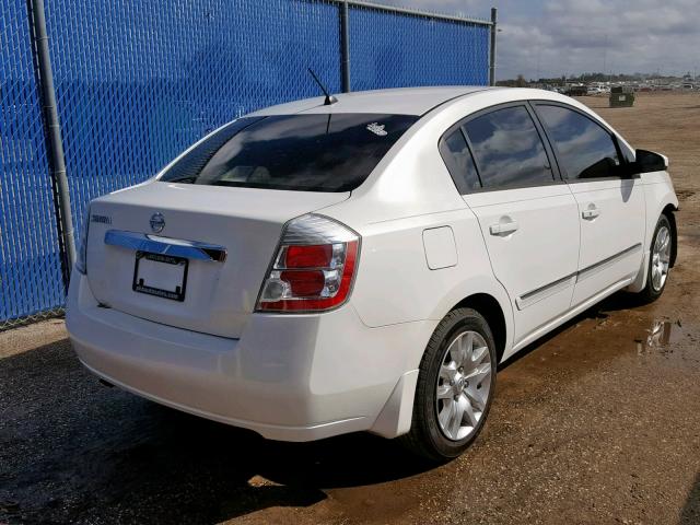 3N1AB6AP4AL603862 - 2010 NISSAN SENTRA 2.0 WHITE photo 4