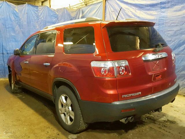 1GKKVPED8CJ401703 - 2012 GMC ACADIA SLE RED photo 3