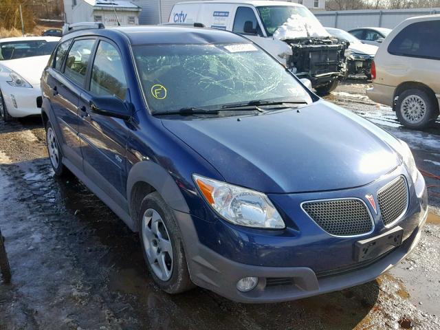 5Y2SL65826Z454787 - 2006 PONTIAC VIBE BLUE photo 1