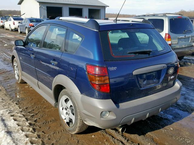 5Y2SL65826Z454787 - 2006 PONTIAC VIBE BLUE photo 3